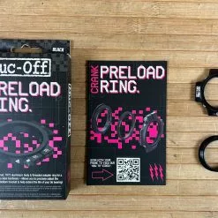 Muc-Off Muc Off Crank Preload Ring Schwarz