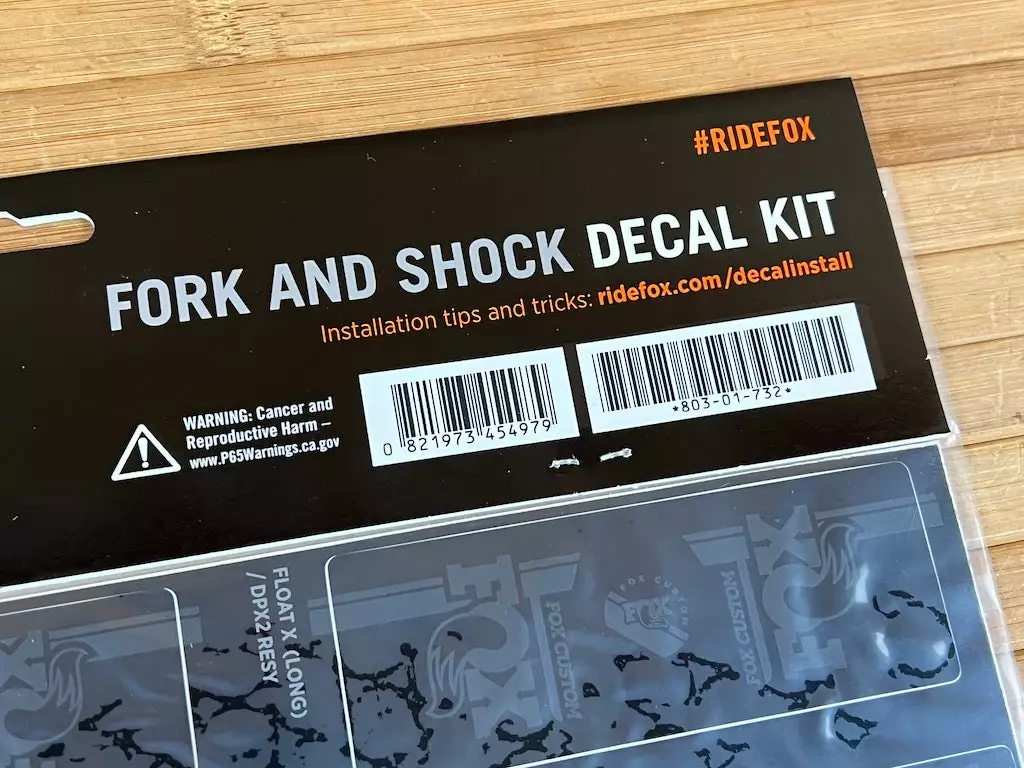 FOX Decal Kit Dekorbogen 2021 Custom Stealth Black 3 FOX Decal Kit Dekorbogen 2021 Custom Stealth Black – Bild 3
