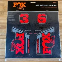 FOX Decal Kit Dekorbogen 2021 Custom Red