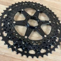 Microshift 10-fach Kassette 11-48T Black Advent X -Fox-Laden IMG 7755