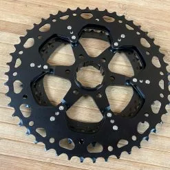 Microshift 10-fach Kassette 11-48T Black Advent X -Fox-Laden IMG 7756