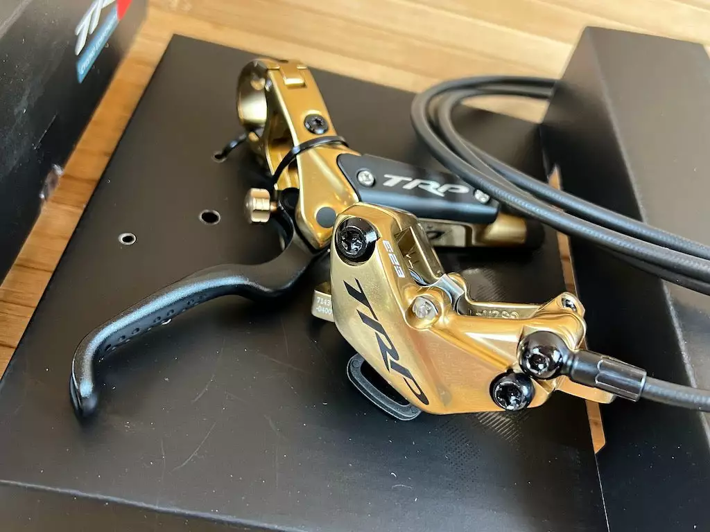 TRP DH-R EVO GOLD HD-M846 Bremse HR Hebel Rechts 2 TRP DH-R EVO GOLD HD-M846 Bremse HR Hebel Rechts – Bild 2