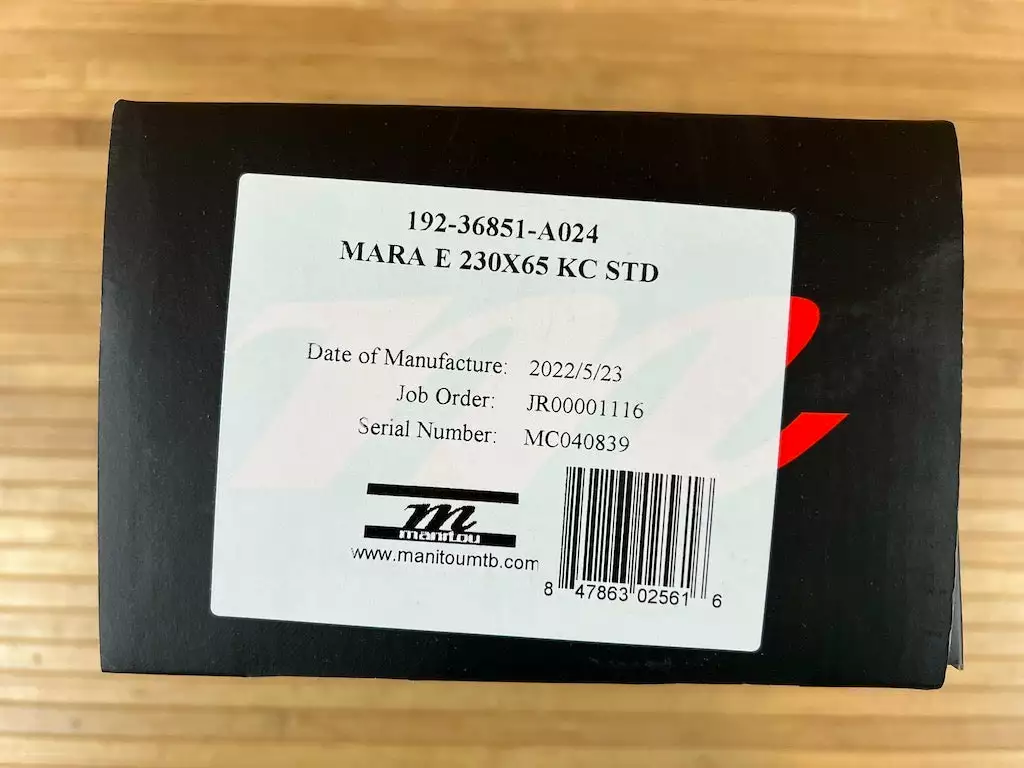 Manitou Mara PRO Air Dämpfer King Can 230 X 65mm 13 Manitou Mara PRO Air Dämpfer King Can 230 X 65mm – Bild 13