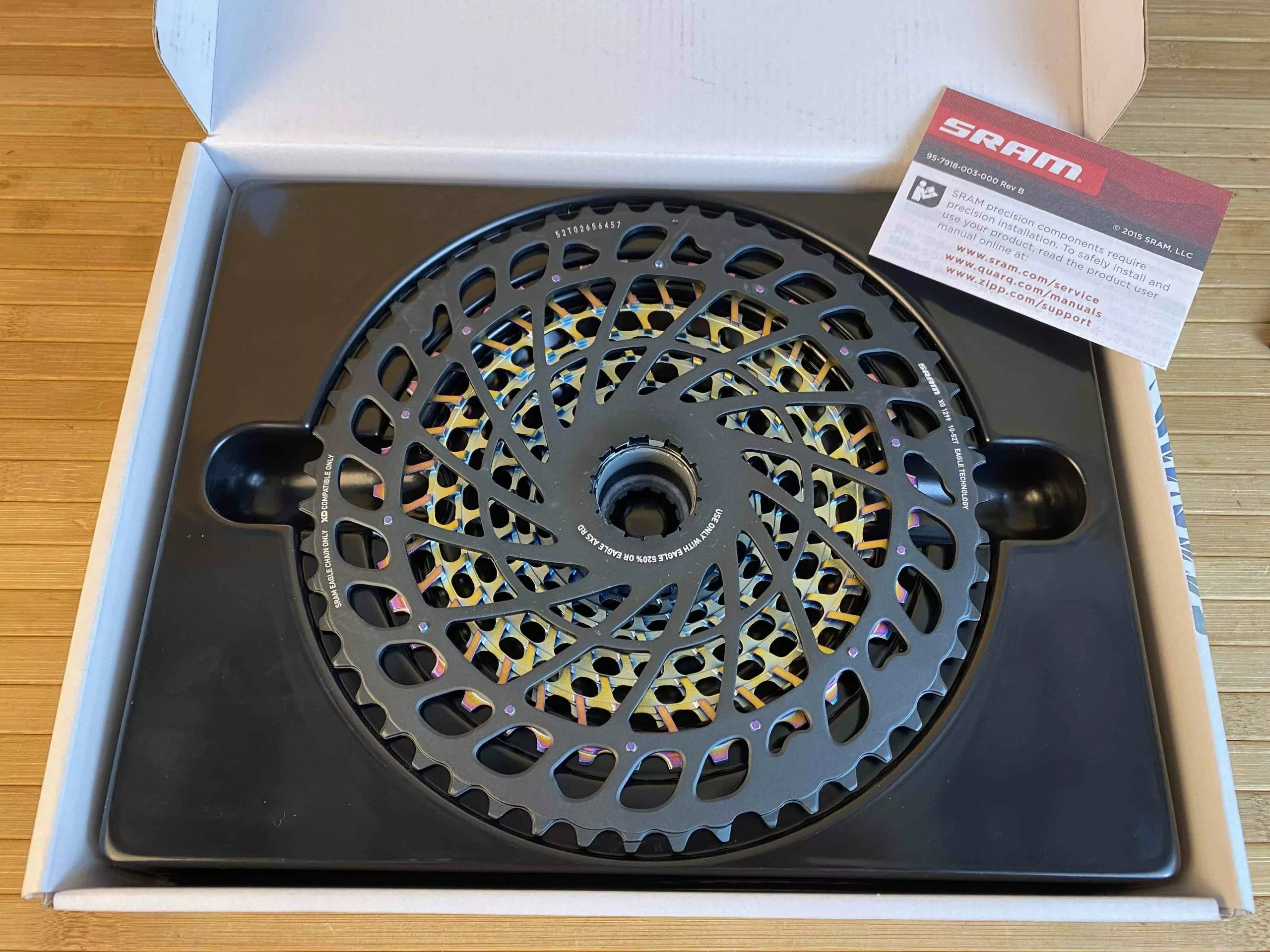 SRAM XX1 Oilslick Kassette XG-1299 10-52T 12-fach Eagle 6 SRAM XX1 Oilslick Kassette XG-1299 10-52T 12-fach Eagle – Bild 6