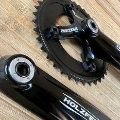 SRAM Truvativ Holzfeller 1.1 Kurbel 170mm / 38T Schwarz Howitzer -Fox-Laden IMG 8195