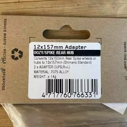 Spank HR Adapter Auf 157x12mm Oozy / Spike -Fox-Laden IMG 8238 scaled