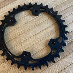 Gamut TTR XTR M9000 Kettenblatt 34T Black Narrow / Wide -Fox-Laden IMG 8306 scaled