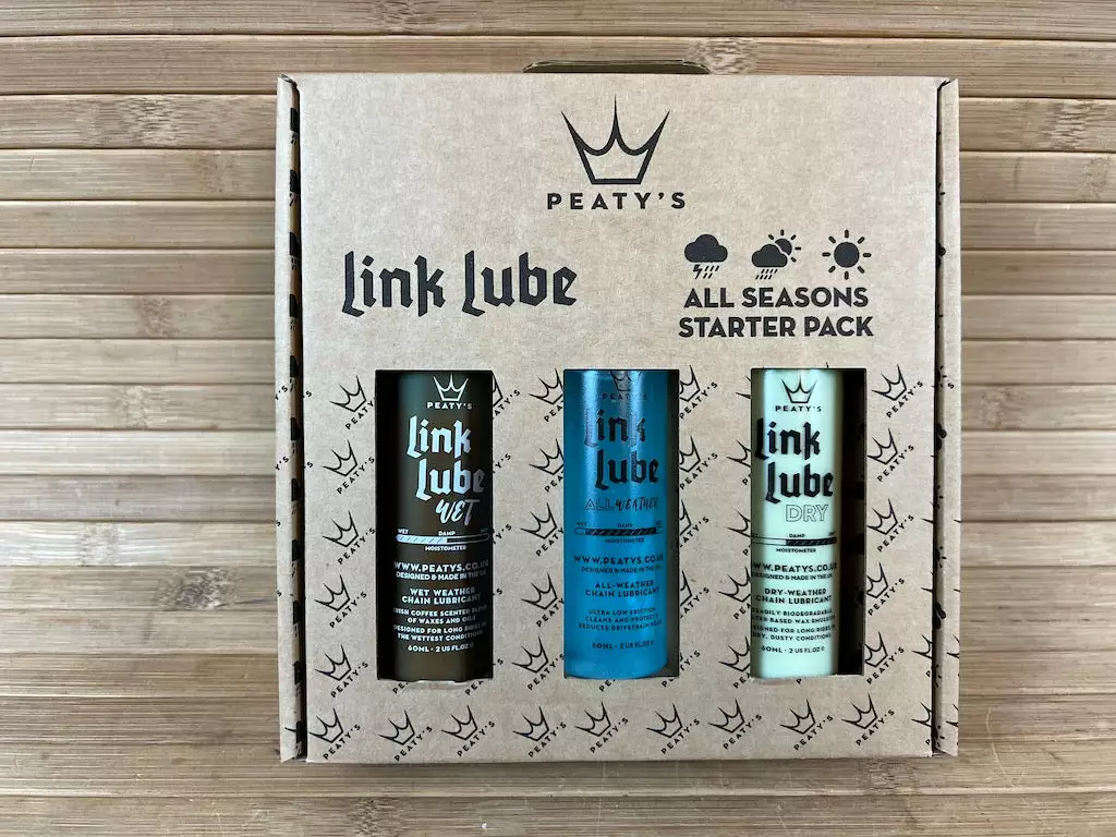 Peaty's LinkLube All Seasons Starter Pack Kettenöl 3 X 60ml 1 Peaty's LinkLube All Seasons Starter Pack Kettenöl 3 X 60ml