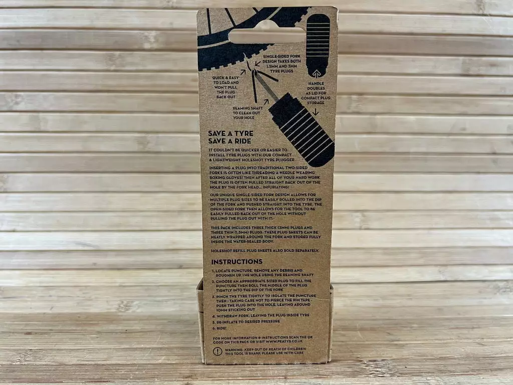 Peaty's Holeshot Tubeless Puncture Plugger Reparatur Kit Matte Mango 2 Peaty's Holeshot Tubeless Puncture Plugger Reparatur Kit Matte Mango â Bild 2