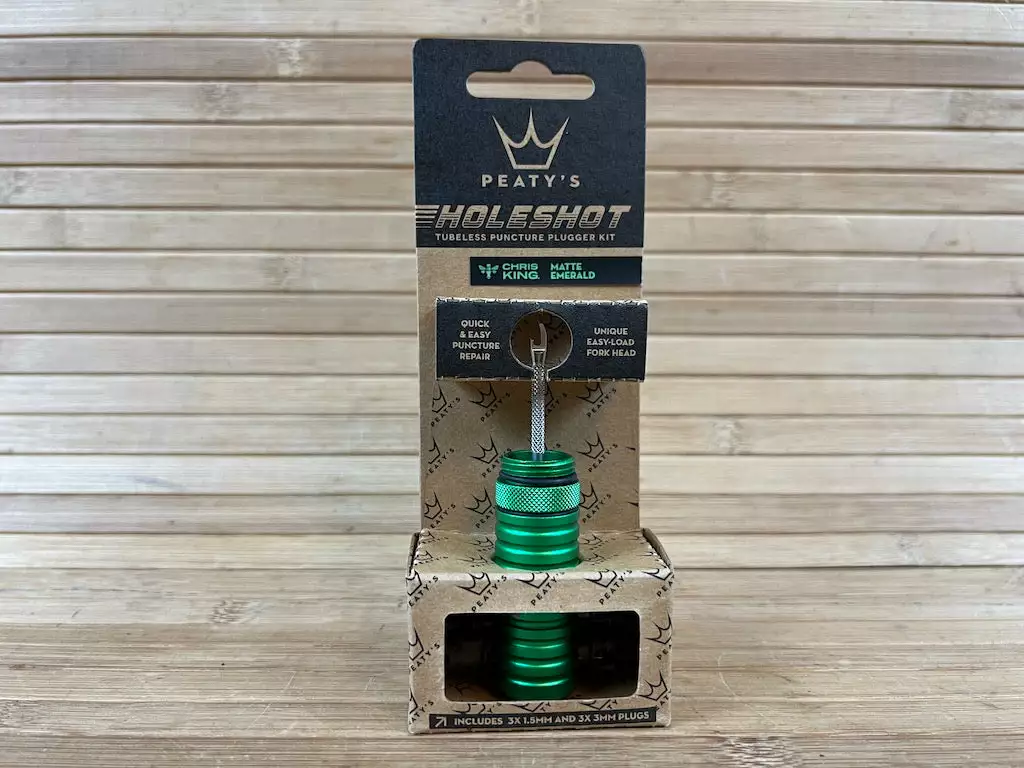 Peaty's Holeshot Tubeless Puncture Plugger Reparatur Kit Matte Emerald 1 Peaty's Holeshot Tubeless Puncture Plugger Reparatur Kit Matte Emerald
