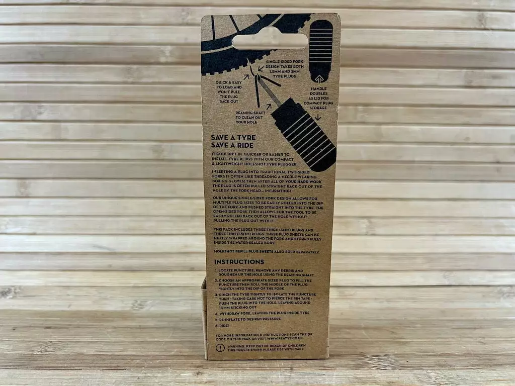 Peaty's Holeshot Tubeless Puncture Plugger Reparatur Kit Matte Red 2 Peaty's Holeshot Tubeless Puncture Plugger Reparatur Kit Matte Red â Bild 2