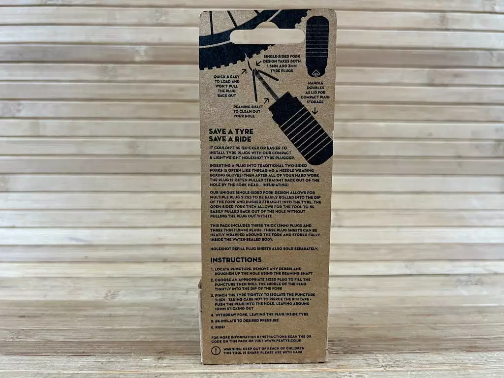 Peaty's Holeshot Tubeless Puncture Plugger Reparatur Kit Matte Silver 2 Peaty's Holeshot Tubeless Puncture Plugger Reparatur Kit Matte Silver – Bild 2