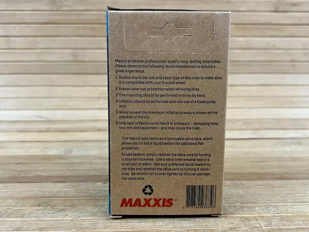 Maxxis Schlauch 29" 2.2/2.5 FV Freeride Presta 36mm 5 Maxxis Schlauch 29" 2.2/2.5 FV Freeride Presta 36mm – Bild 5