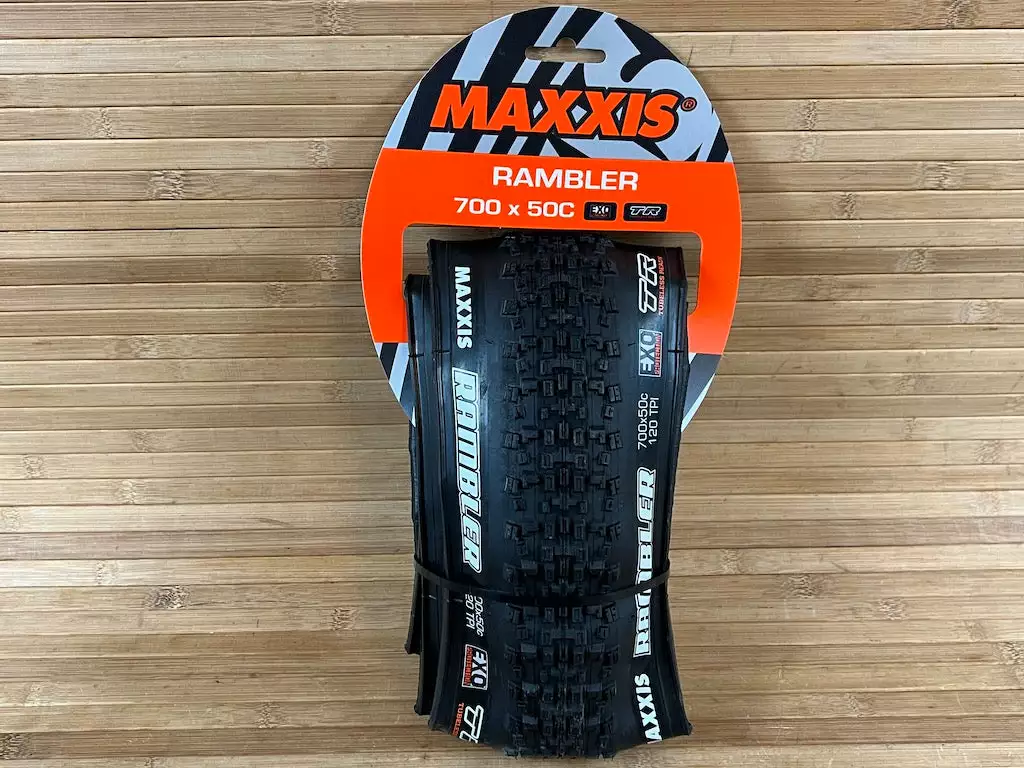 Maxxis Rambler Reifen 700 X 50C EXO TR Gravel 1 Maxxis Rambler Reifen 700 X 50C EXO TR Gravel