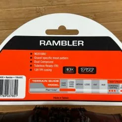 Maxxis Rambler Reifen 700 X 50C EXO TR Gravel 7 Maxxis Rambler Reifen 700 X 50C EXO TR Gravel -Fox-Laden IMG 8824