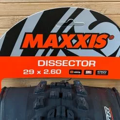 Maxxis Dissector Reifen 29 X 2.6 EXO+ TR 3C Maxx Terra -Fox-Laden IMG 8832