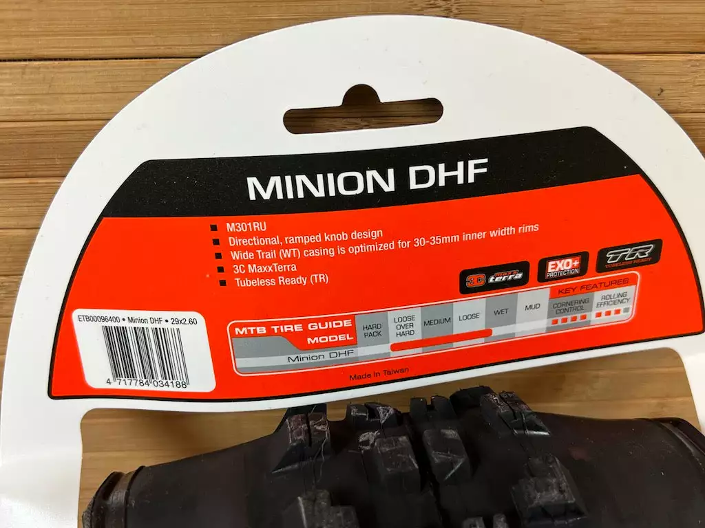 Maxxis Minion DHF Reifen 29 X 2.6 EXO+ TR 3C Maxx Terra 4 Maxxis Minion DHF Reifen 29 X 2.6 EXO+ TR 3C Maxx Terra – Bild 4