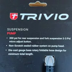 Trivio Dämpferpumpe / Gabelpumpe 300PSI -Fox-Laden IMG 9052
