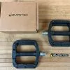 Burgtec MK4 Composite Flat Pedals / Pedale Black