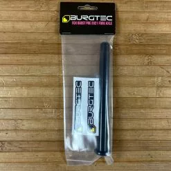 Burgtec FOX Boost Achse / Axle PRE 2021 Black / Schwarz