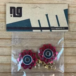 NG Sports CNC-Schaltwerkrollen 10 Z. Rot