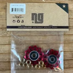 NG Sports CNC-Schaltwerkrollen 10 Z. Rot -Fox-Laden IMG 9346 602afec2 51b3 4130 a558 031418f8a4f8