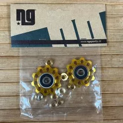 NG Sports CNC-Schaltwerkrollen 10 Z. Gold