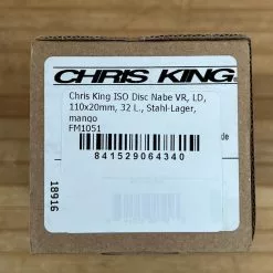 Chris-king Chris King ISO Disc Nabe VR 110 X 20mm 32 Loch Mango -Fox-Laden IMG 9538 6110017f e6e6 4c93 a14f 5d96176185dc