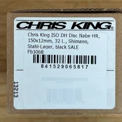 Chris-king Chris King ISO DH Disc Nabe HR 150x12mm 32 Loch Black -Fox-Laden IMG 9545 867bcc7b 7804 4b39 b4f4 a12835b2c37a