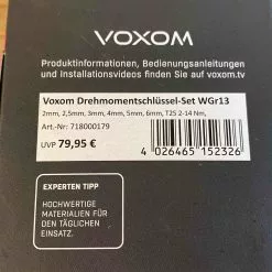 Voxom Fahrrad Drehmomentschlüssel WGr13 17 Voxom Fahrrad Drehmomentschlüssel WGr13 -Fox-Laden IMG 9658 scaled