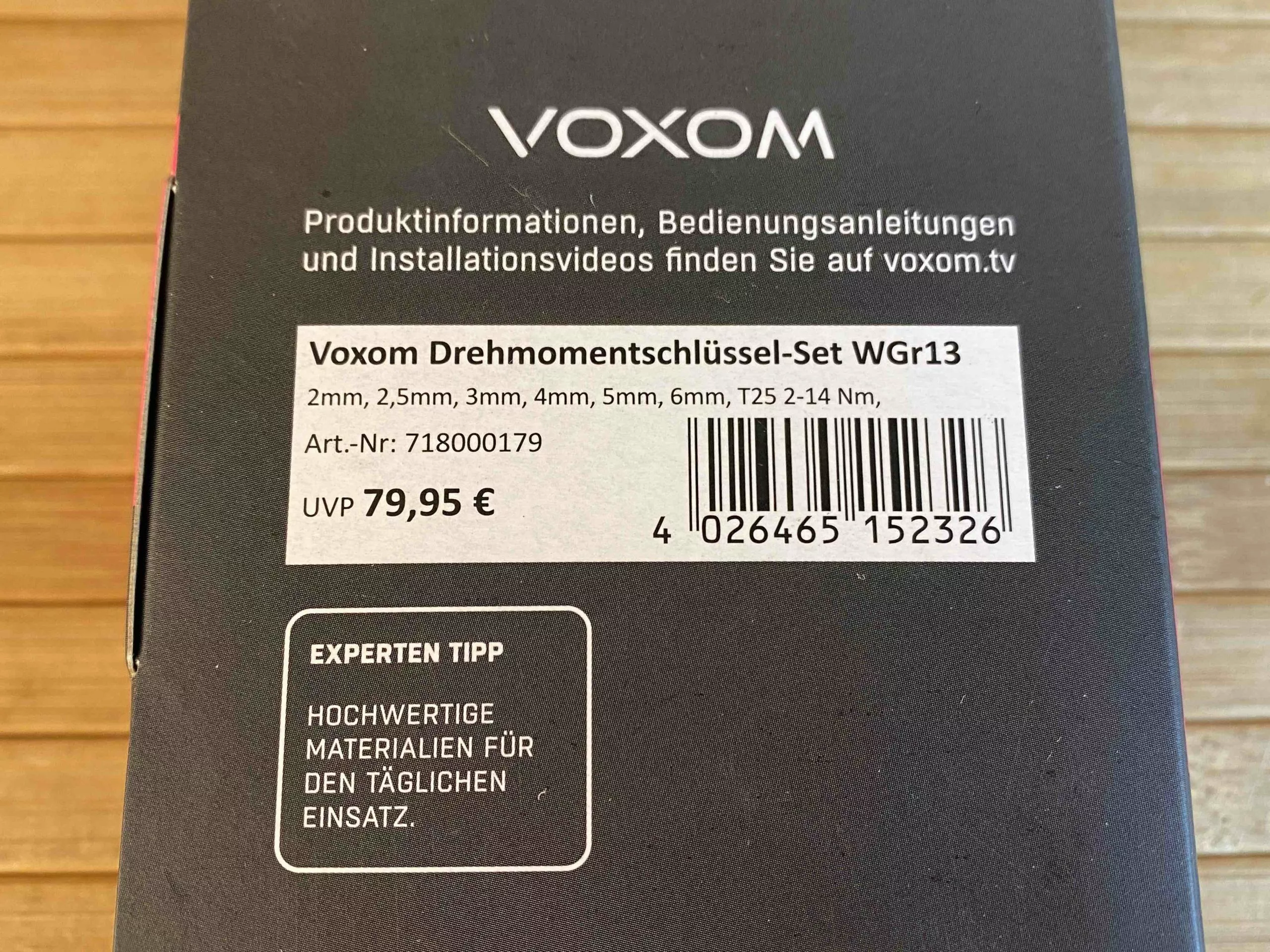 Voxom Fahrrad Drehmomentschlüssel WGr13 9 Voxom Fahrrad Drehmomentschlüssel WGr13 – Bild 9