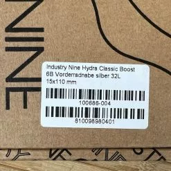 Industry-nine Industry Nine Hydra Classic Boost 6B Vorderradnabe Silber 32 Loch 110x15 -Fox-Laden IMG 9930 f3d490d5 bb65 4744 923c 0e4cdc9f6346