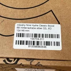 Industry-nine Industry Nine Hydra Classic Boost 6B Hinterradnabe Silber 148x12 / 32 Loch XD -Fox-Laden IMG 9936 6e346384 d625 4aa7 8121 d774ceffb5d6