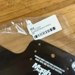 Marsh Guard Marzocchi Mud Guard White & Red -Fox-Laden IMG 9987