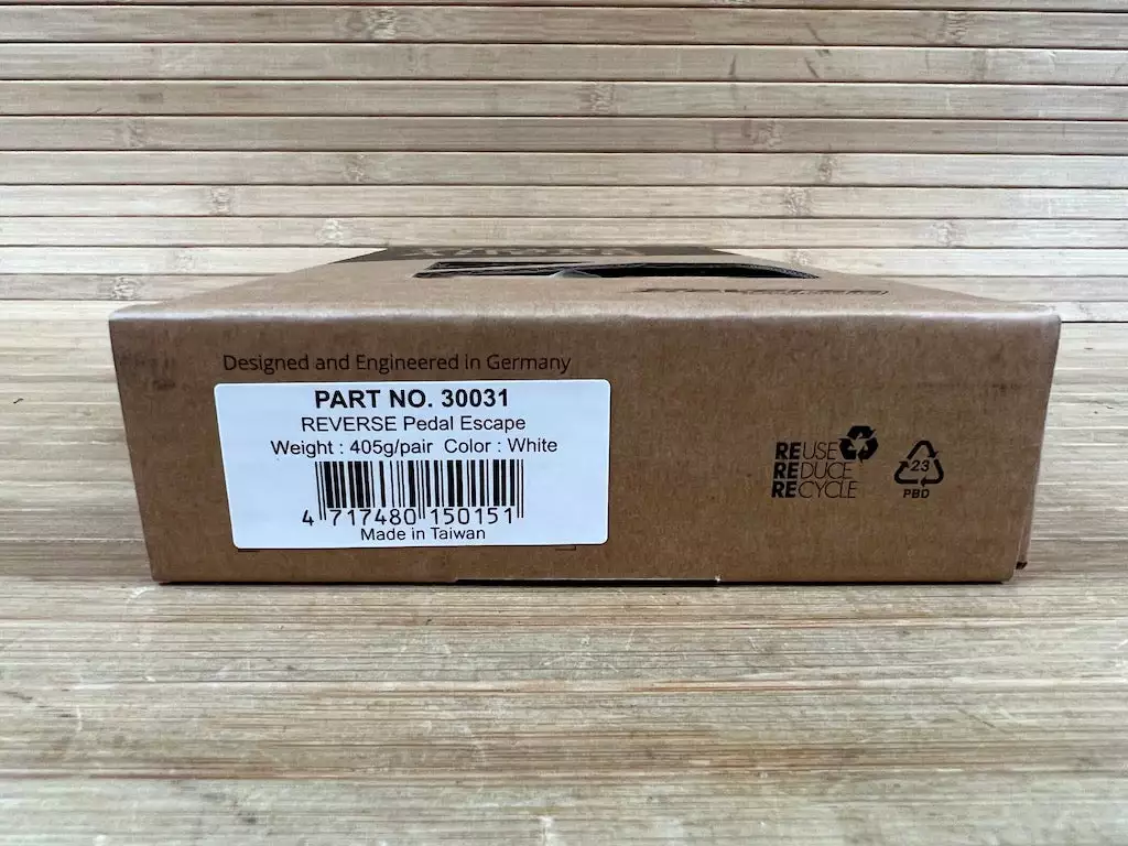 Reverse Components Escape Plattformpedale / Pedale Weiß 6 Reverse Components Escape Plattformpedale / Pedale Weiß – Bild 6