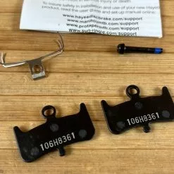 Hayes Dominion A4 Bremsbeläge / Bremsbelag Semi-metallisch -Fox-Laden IMG 9996